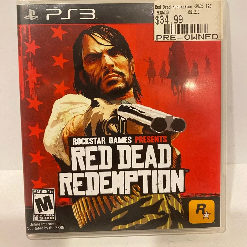 PS3 PlayStation games Red Redemption Grand Theft Auto 4 Farcry 3